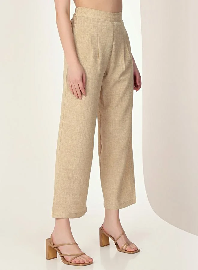 ميش بنطال بأرجل واسعة